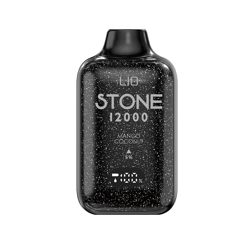 LIO STONE 12000 PUFFS RECHARGEABLE DISPOSABLE VAPE 5CT/DISPLAY