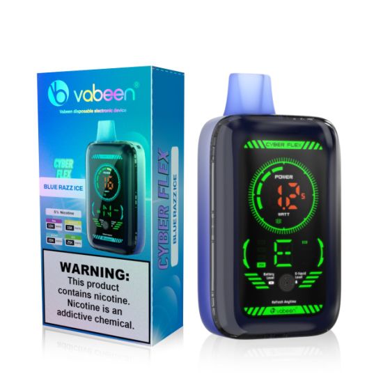 VABEEN CYBERFLEX 25K PUFF DISPOSABLE 5CT/DISPLAY