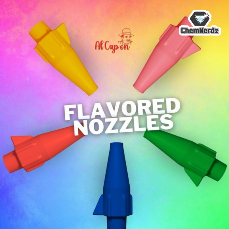 FLAVORED NOZZLES AL CAP ON 3PCS/PK