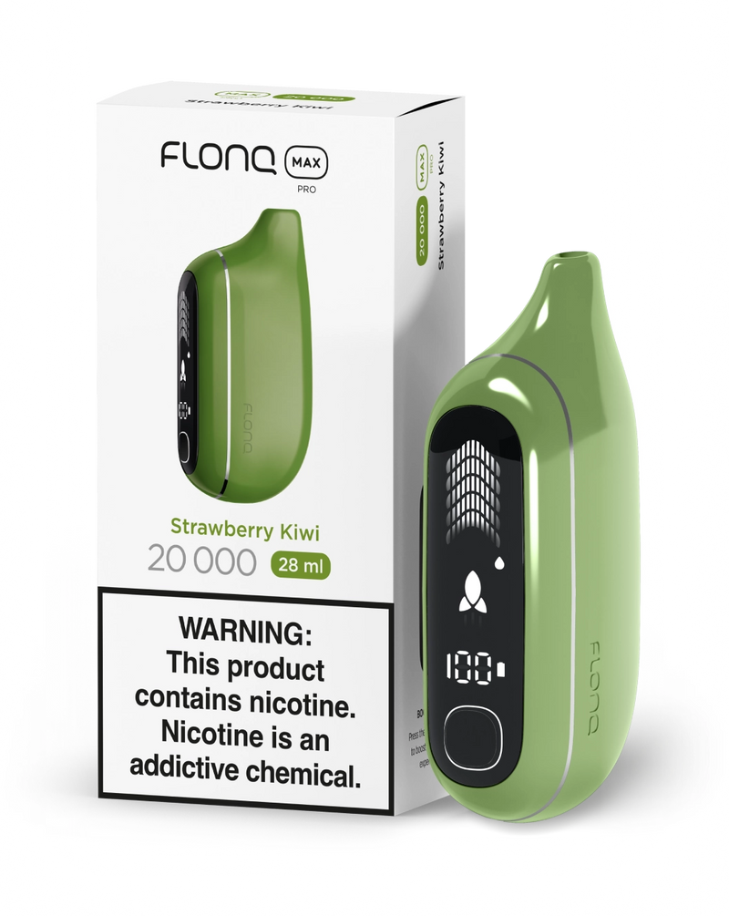 FLONQ MAX PRO 20000 PUFFS RECHARGEABLE DISPOSABLE 5CT/DISPLAY