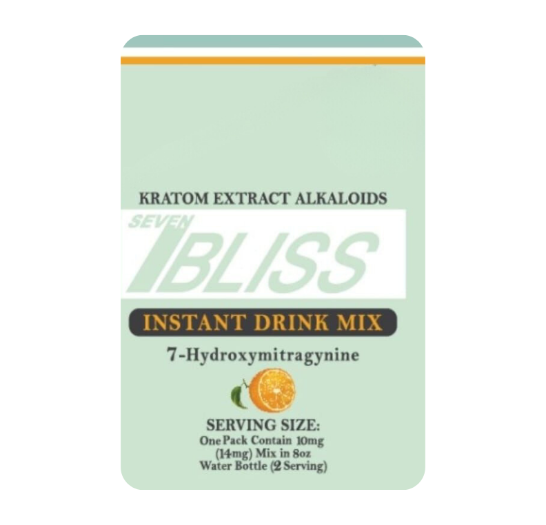 7 BLISS 7-HYDROXYMITRAGYNINE INSTANT DRINK MIX 12CT