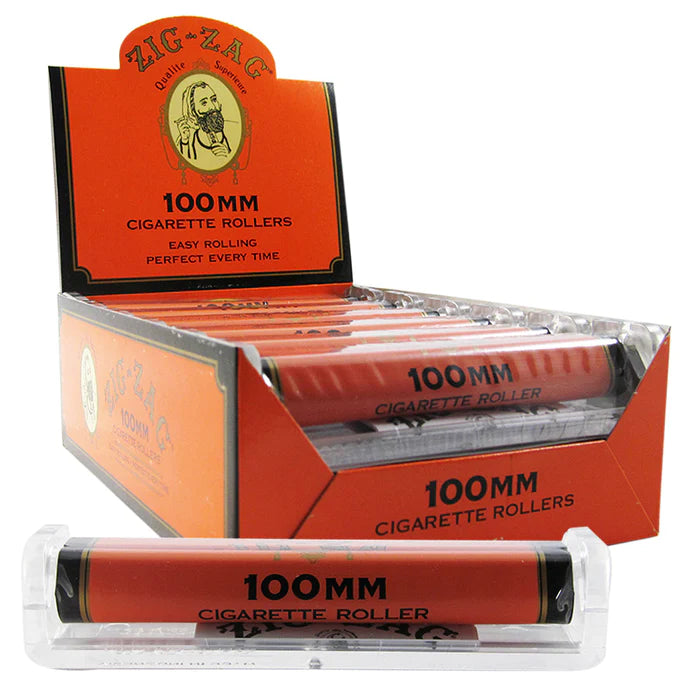 ZIG-ZAG 100MM CIGARETTE ROLLERS 12CT/DISPLAY