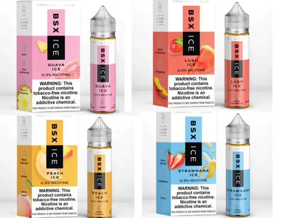 GLAS BSX ICE GLAS E-LIQUID 60ML