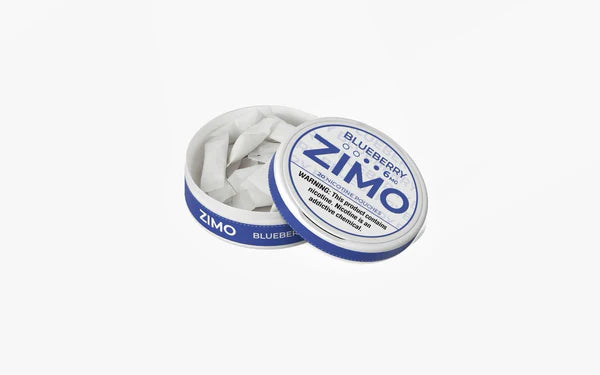 ZIMO TOBACCO-FREE NICOTINE POUCHES CAN 5CT/DISPLAY