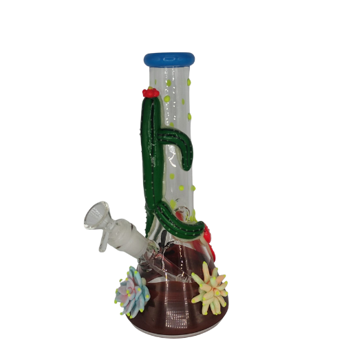 10” GLASS BEAKER 3D MONSTERS TBCO PIPE 1CT/DISPLAY