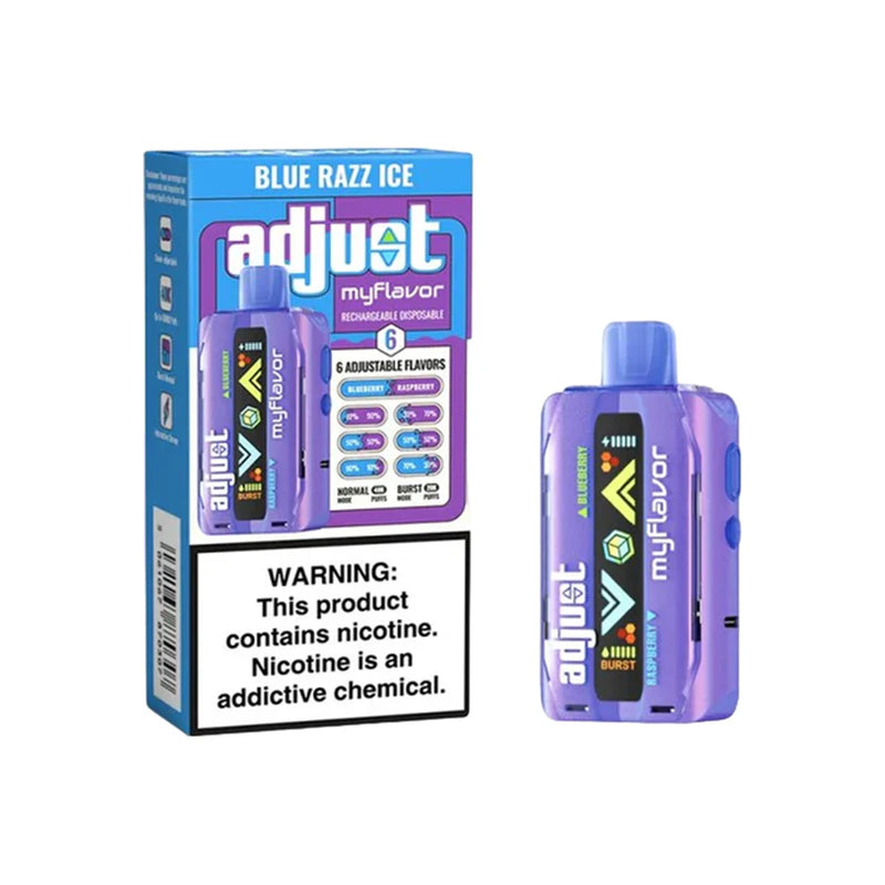 ADJUST MYFLAVOR 5% 40K PUFF DISPOSABLE 5CT/DISPLAY