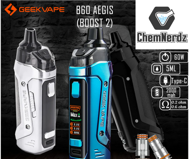 GEEKVAPE B60 AEGIS BOOST 2 60W POD MOD KIT