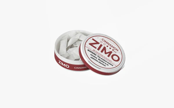 ZIMO TOBACCO-FREE NICOTINE POUCHES CAN 5CT/DISPLAY