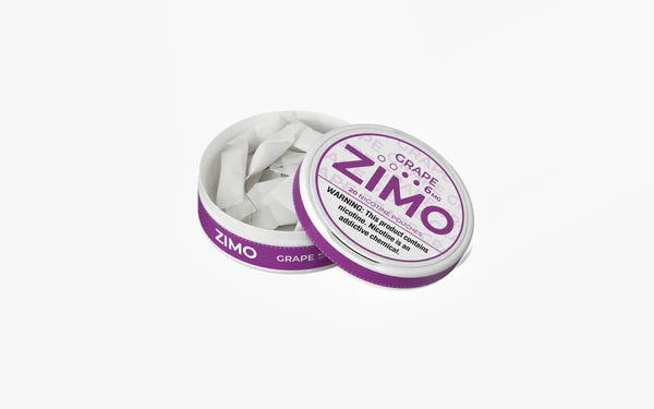 ZIMO TOBACCO-FREE NICOTINE POUCHES CAN 5CT/DISPLAY