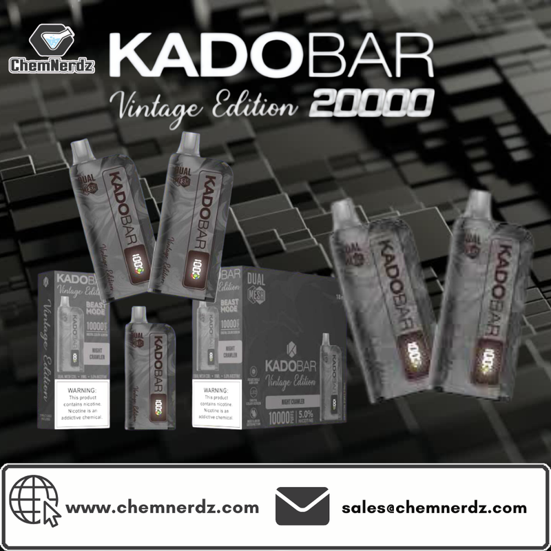 KADO BAR VINTAGE EDITION 20K PUFF RECHAREGEABLE DISPOSABLE 5CT/DISPLAY