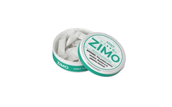 ZIMO TOBACCO-FREE NICOTINE POUCHES CAN 5CT/DISPLAY