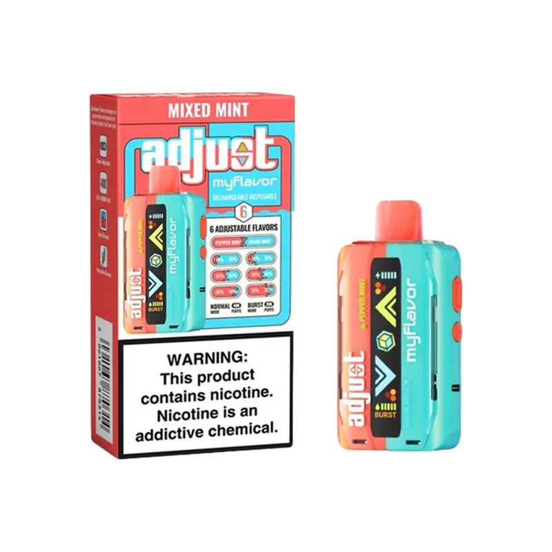 ADJUST MYFLAVOR 5% 40K PUFF DISPOSABLE 5CT/DISPLAY