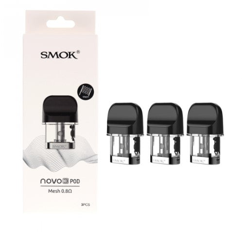 SMOK NOVO 2ML REFILLABLE PODS 3CT/PK