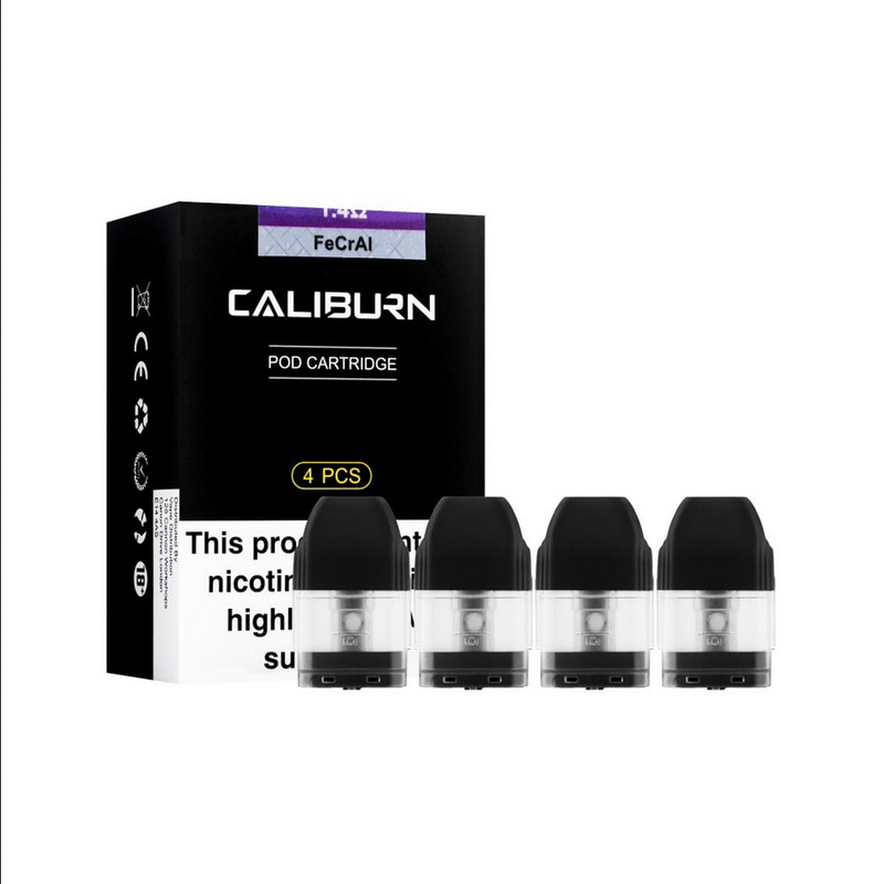 UWELL CALIBURN REFILLABLE PODS 4CT/PK