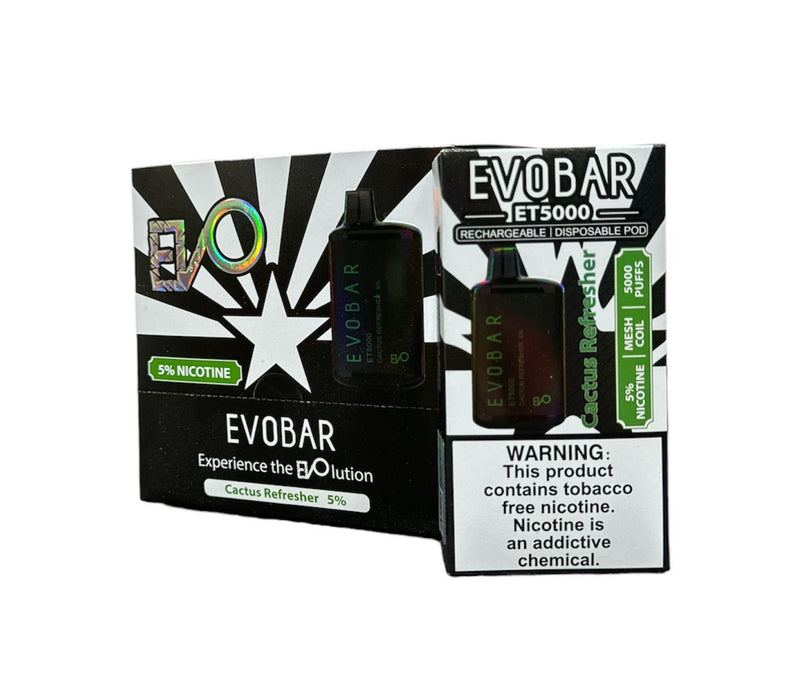 EVO BAR AZ EDITION 5000PUFF 10CT/DISPLAY