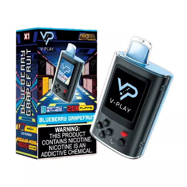 VPLAY 20K PUFF RECHARGEABLE DISPOSABLE 5CT/DISPLAY