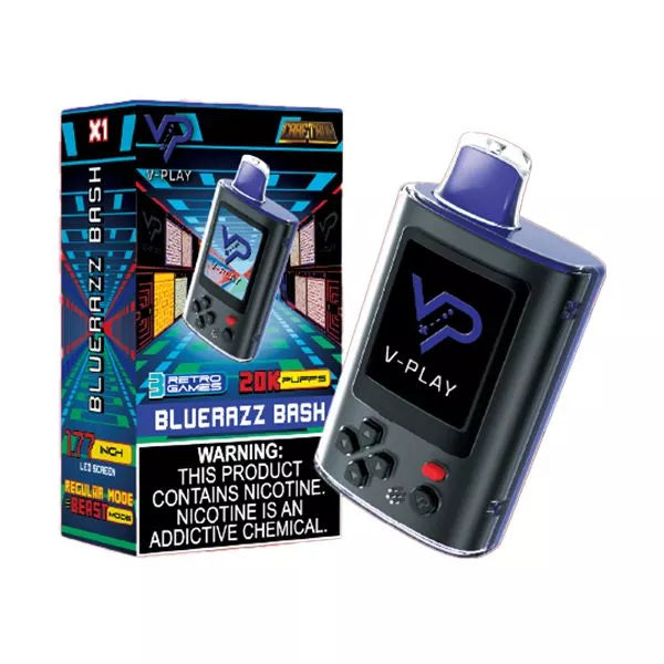 VPLAY 20K PUFF RECHARGEABLE DISPOSABLE 5CT/DISPLAY