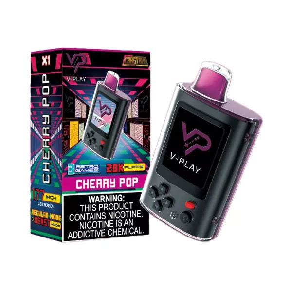 VPLAY 20K PUFF RECHARGEABLE DISPOSABLE 5CT/DISPLAY