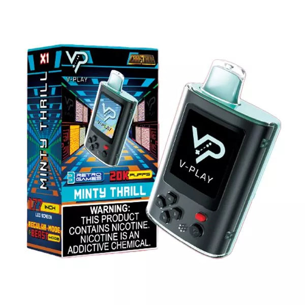 VPLAY 20K PUFF RECHARGEABLE DISPOSABLE 5CT/DISPLAY