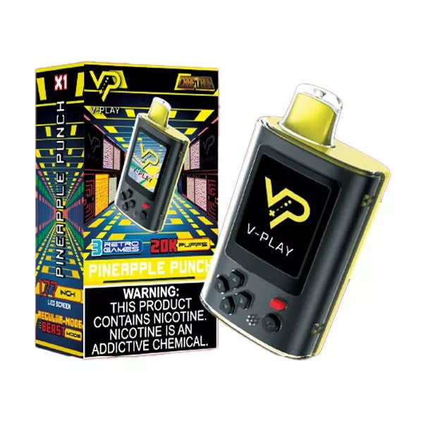 VPLAY 20K PUFF RECHARGEABLE DISPOSABLE 5CT/DISPLAY