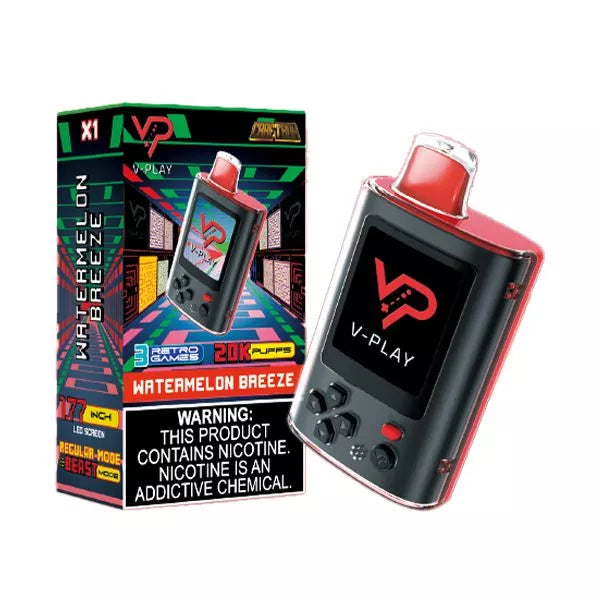 VPLAY 20K PUFF RECHARGEABLE DISPOSABLE 5CT/DISPLAY