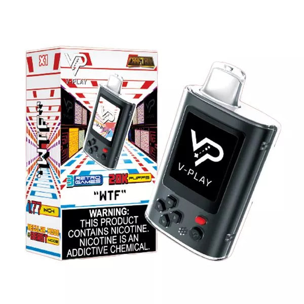 VPLAY 20K PUFF RECHARGEABLE DISPOSABLE 5CT/DISPLAY