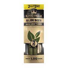 KING PALM 2 SLIM LEAF ROLLIES 1.5G