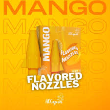 FLAVORED NOZZLES AL CAP ON 3PCS/PK