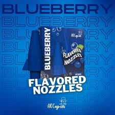 FLAVORED NOZZLES AL CAP ON 3PCS/PK