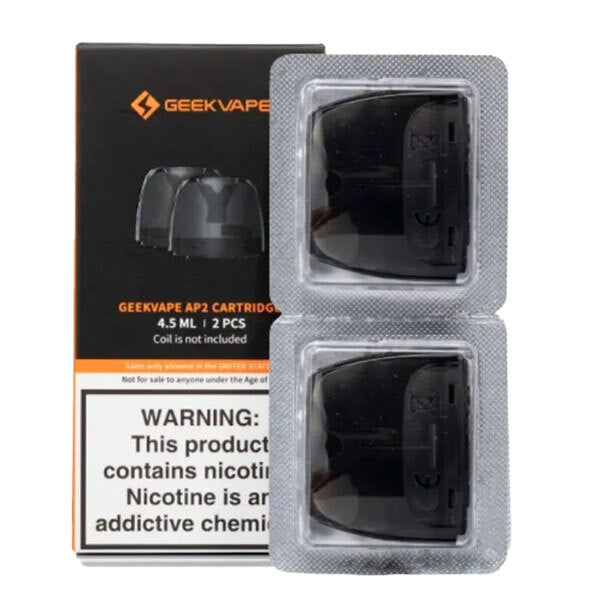 GEEKVAPE AP2 4.5 ML EMPTY POD CARTRIDGE 2PC/PK