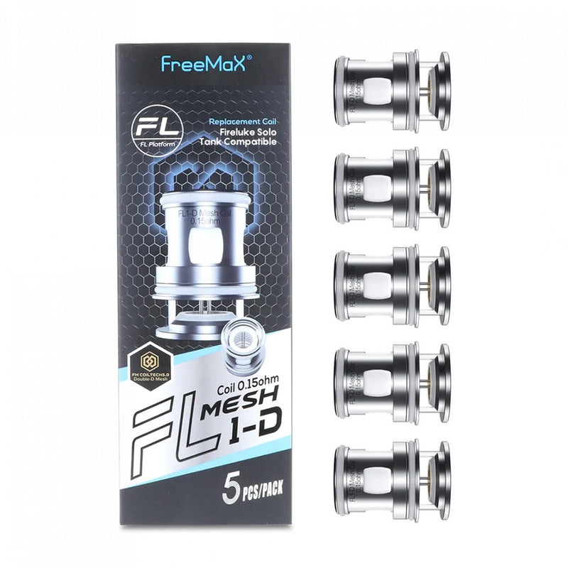 FREEMAX FL1-D REPLACEMENT COIL (0.15OHM MESH) 5CS/PK