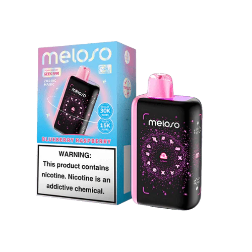 GEEK BAR MELOSO 30K PUFFS RECHARGEABLE DISPOSABLE VAPE 5CT/DISPLAY