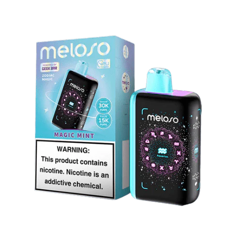 GEEK BAR MELOSO 30K PUFFS RECHARGEABLE DISPOSABLE VAPE 5CT/DISPLAY