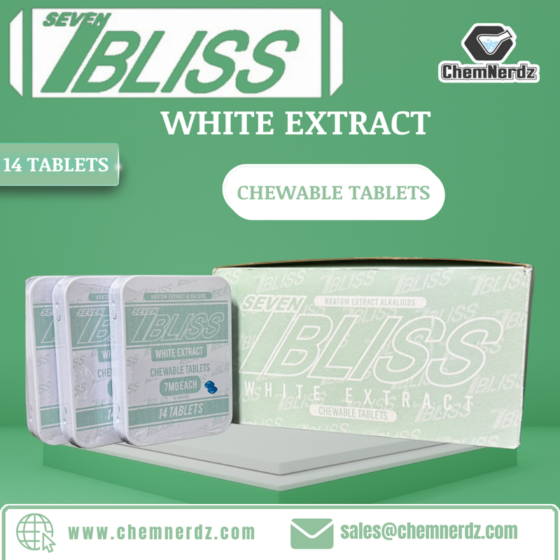 7 BLISS 14 CHEWABLE TABLETS WHITE EXTRACT 10CT/BOX