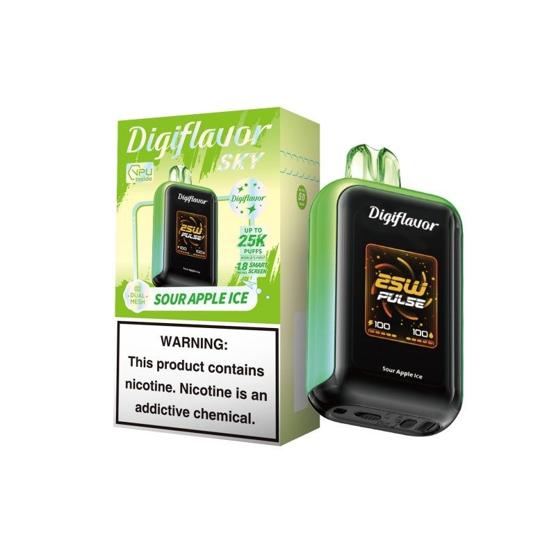 GEEK BAR SKY DIGIFLAVOR 25K PUFFS RECHARGEABLE DISPOSABLE VAPE 5CT/DISPLAY