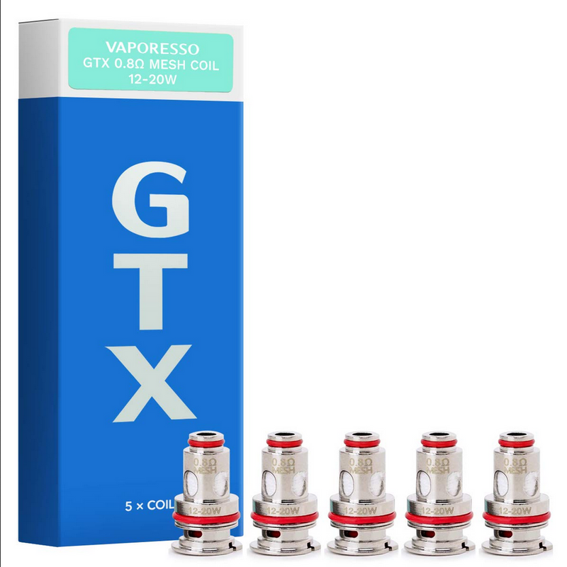 VAPORESSO GTX COILS 5CT/PK